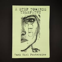 Image 5 of A Step Towards Telepathy - Tank Girl Posterzine - with book and badge