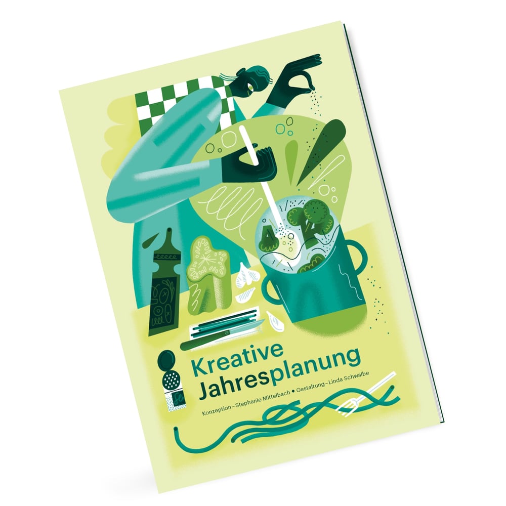 Image of Kreative Jahresplanung #4 "Nach deinem Geschmack" (grün)