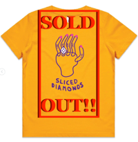 Wonky Hand Shirt Yellow - SOLD OUT!!