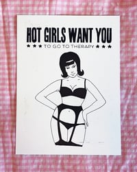 Image 3 of Hot Girls Want You 6x8" Print