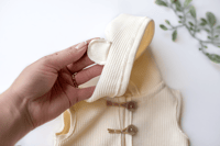 Image 2 of Winnie Hooded Romper