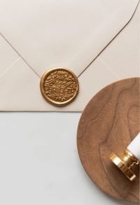 Image 3 of merry + bright wax seal