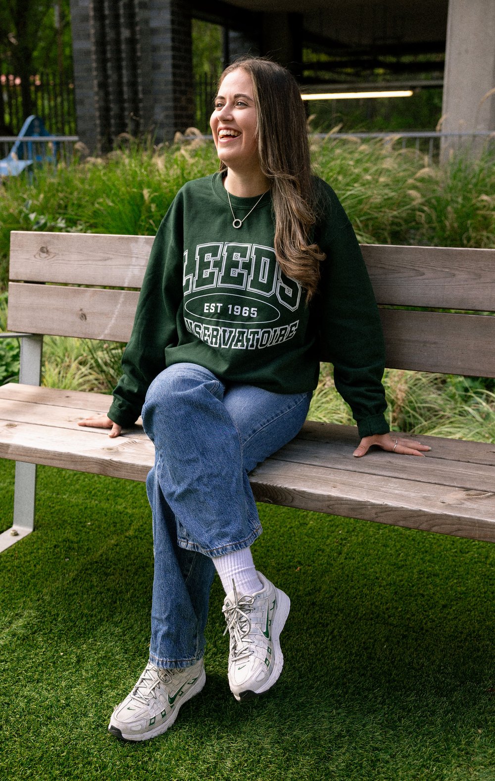 Leeds Conservatoire Varsity Sweatshirt - Green