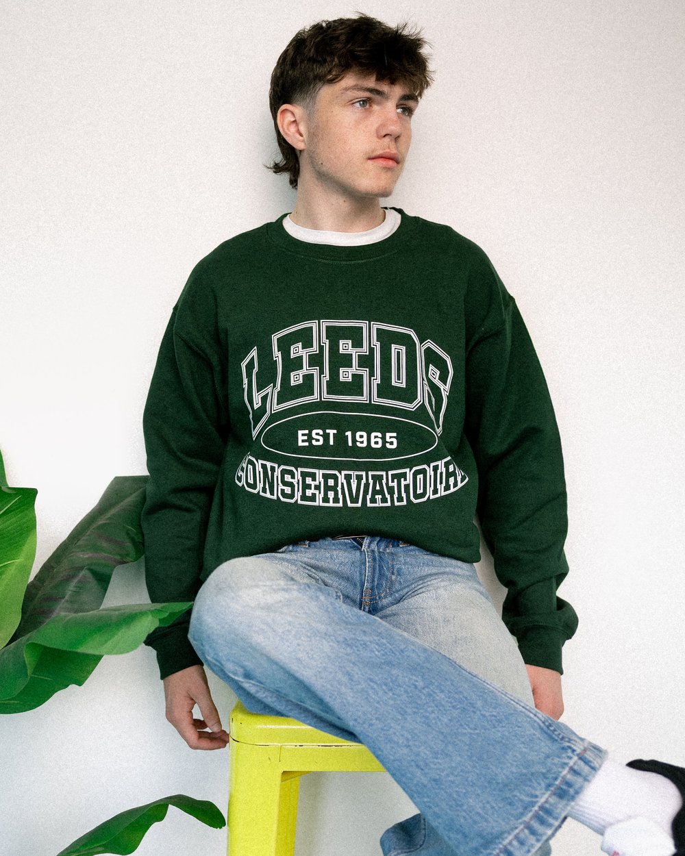 Leeds Conservatoire Varsity Sweatshirt - Green