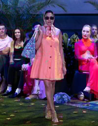 Snap Front Mini Dress  Size 10