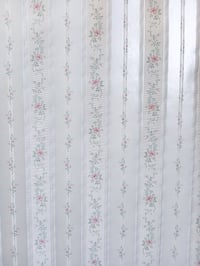 Image 3 of 1980s Vintage Crown Wallpaper Rolls - Flowers Floral Ditsy Stripe Vinyl Retro 70s - (Set of 3)