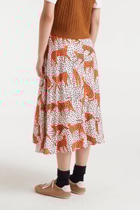 Image 2 of Falda midi  con estampado Tano dots