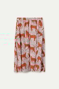 Image 6 of Falda midi  con estampado Tano dots
