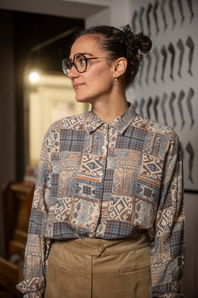 Image of Camicia Marella Patchwork