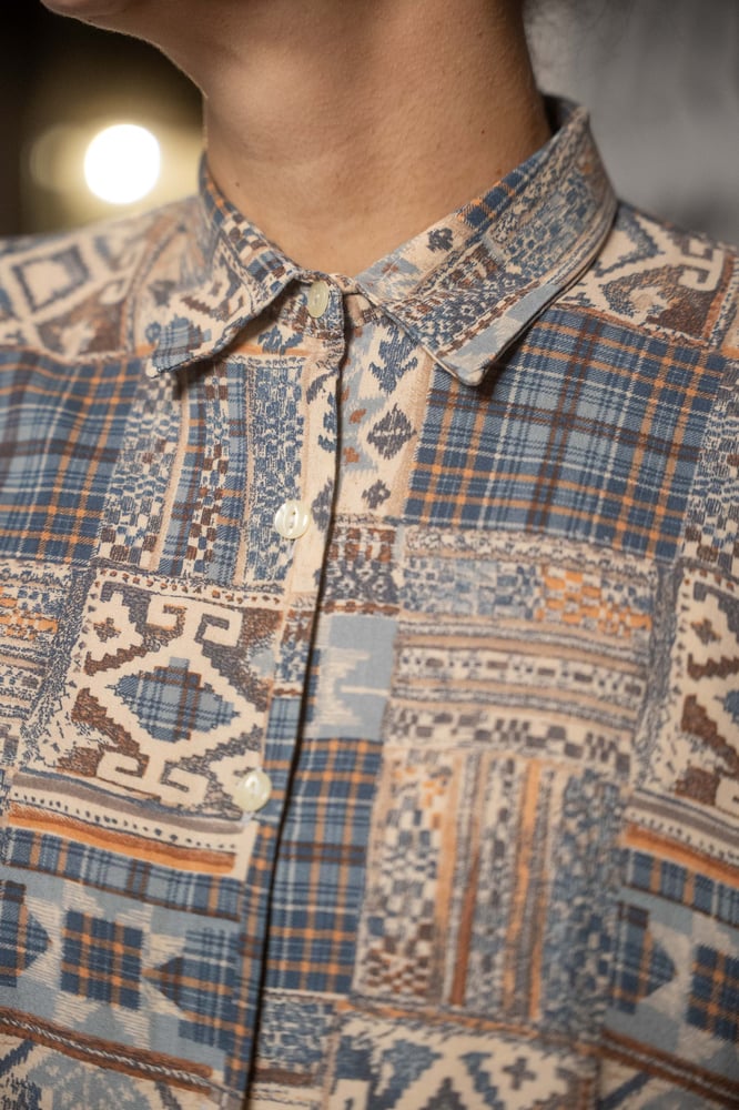 Image of Camicia Marella Patchwork