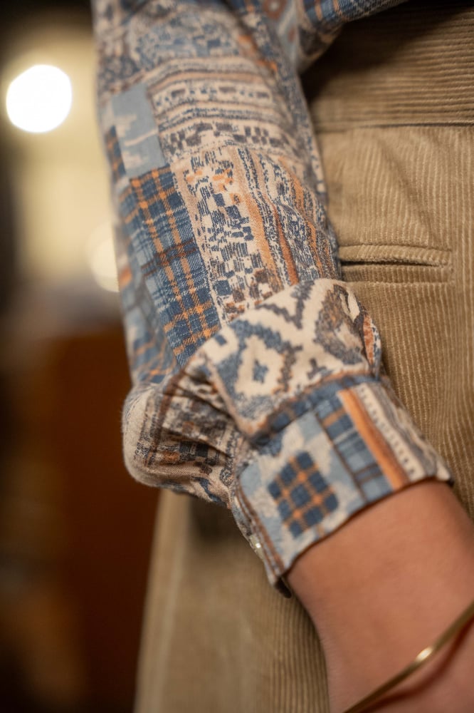 Image of Camicia Marella Patchwork