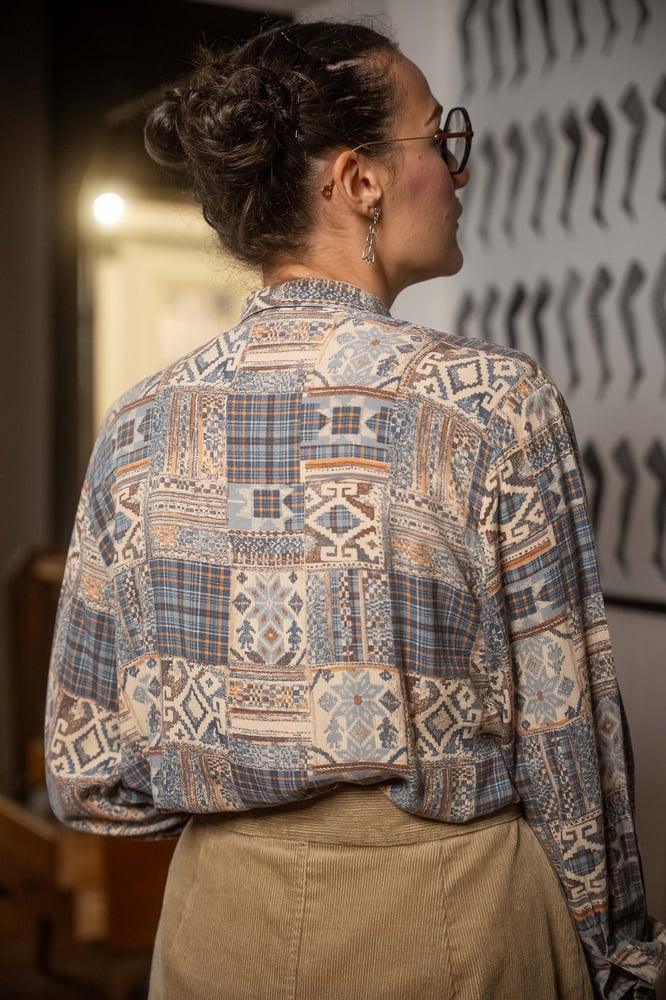 Image of Camicia Marella Patchwork