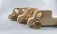 Image 1 of Wooden Cars and Trucks