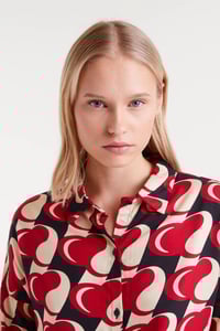 Image 3 of Camiseta con estampado heart attack