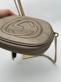 Image 7 of Gucci Soho Metallic Gold Chain Crossbody Bag
