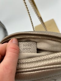 Image 19 of Gucci Soho Metallic Gold Chain Crossbody Bag