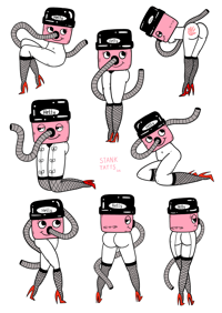 Hetty A3 Print