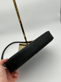 Image 7 of Louis Vuitton Pochette Accessories Black Patent Epi Leather