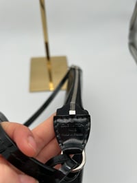 Image 8 of Louis Vuitton Pochette Accessories Black Patent Epi Leather