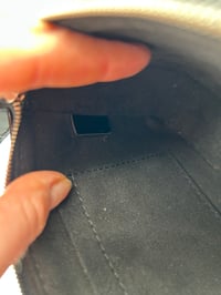 Image 14 of Louis Vuitton Pochette Accessories Black Patent Epi Leather