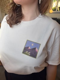 Image 2 of TEE-SHIRT écru "MONTAGNE" - Collab' ANAIS PAYS