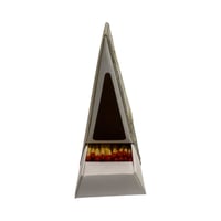 Image 4 of Autumn Hand Decorated Triangle Match Boxes