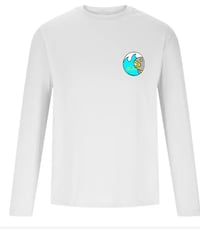 Image 1 of Fish Tales limited Long Sleeve Sun Shirt(White)