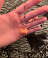 Image 2 of Pumpkin phone charm 