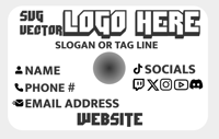 Image 2 of Fidget Spinner Business Cards