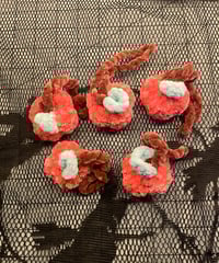 Image 2 of Crochet pumpkin charm 