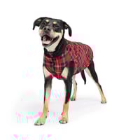 Image 1 of Goldpaw Red Tartan Plaid Duluth Double Fleece