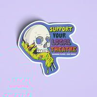 Halloween Hamlet Sticker