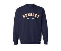 Womens Navy Crewneck Sweatshirt
