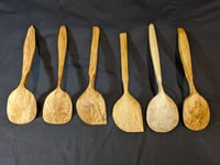 Image 2 of Birch wood serving spoons