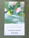 2026 Limited Edition Calendar: Numbers in Boxes