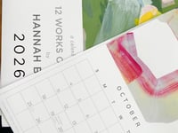 Image 2 of 2026 Limited Edition Calendar: Numbers in Boxes