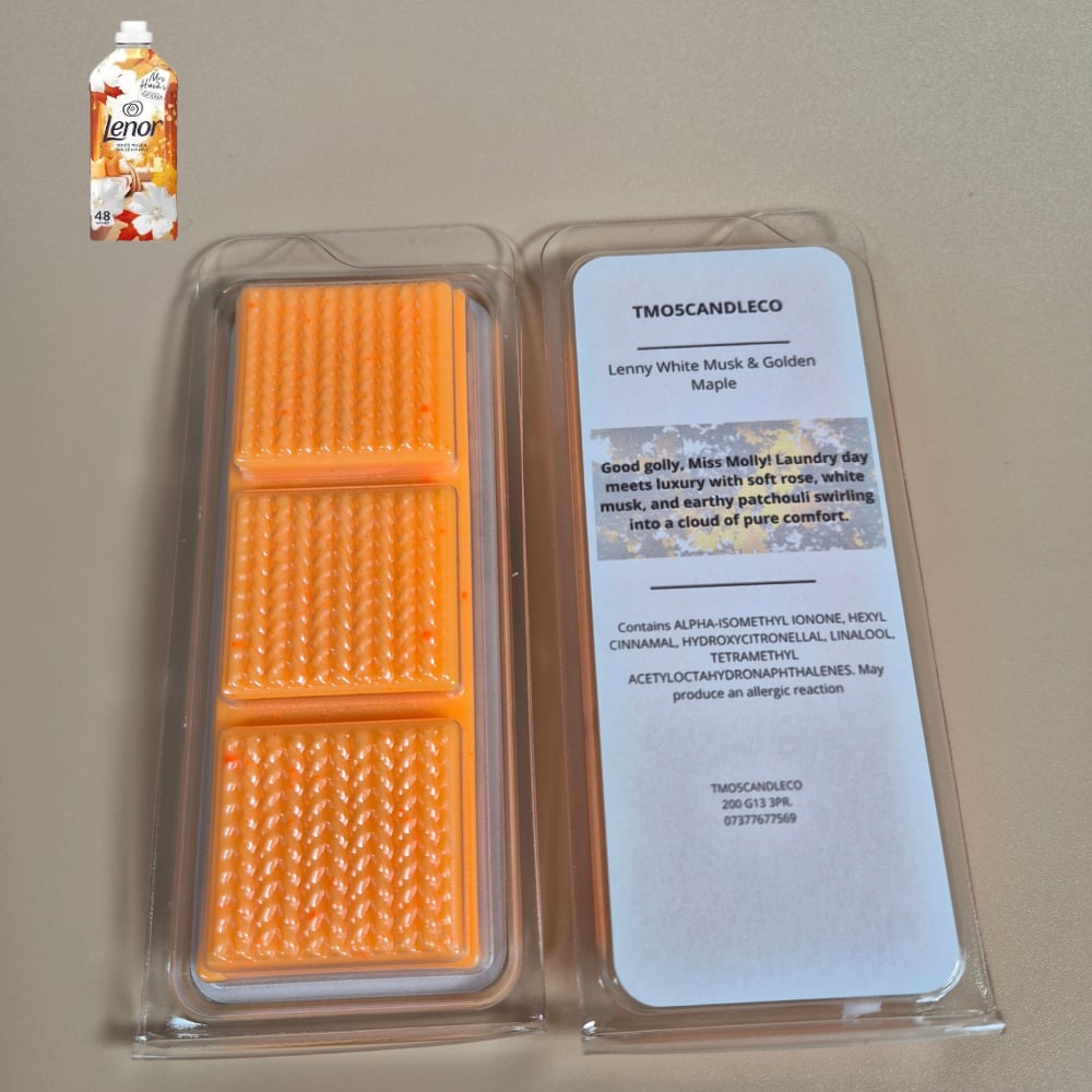 Image of Lenny White Musk & Golden Maple Wax Melt