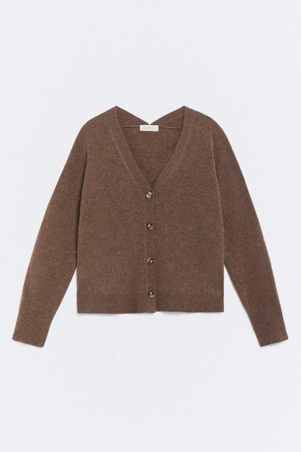 Image of 4-Chaqueta Cocoon Coffe