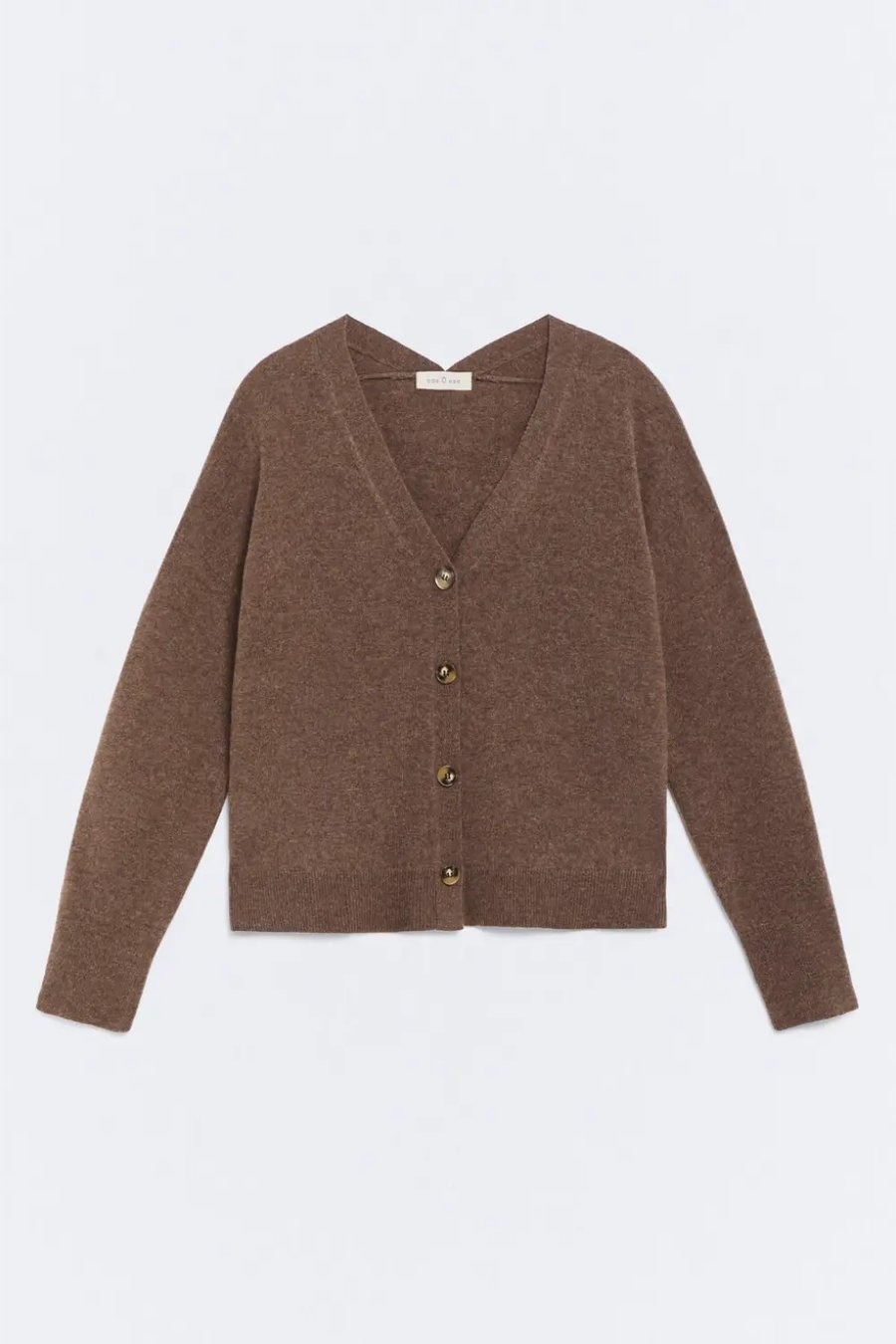 Image of 4-Chaqueta Cocoon Coffe