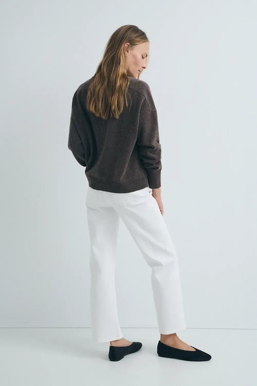 Image of 4-Chaqueta Cocoon Coffe