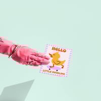 Image 1 of Hello Little Duckling Card
