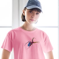 Image 5 of Crop top - Spider Rainbow Glow