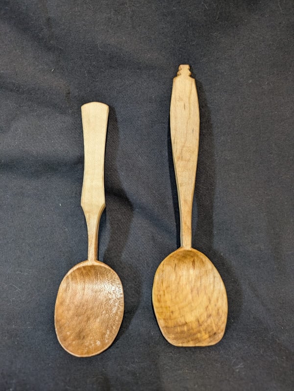 Image of sycamore spoons