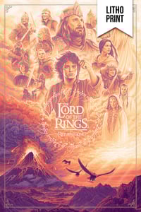 Image of RETURN OF THE KING - LITHOGRAPH - 24x36 - AP