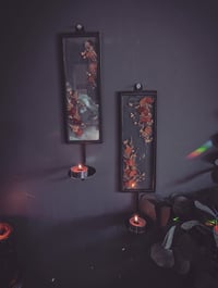 Image 1 of Pressed flower sconses 