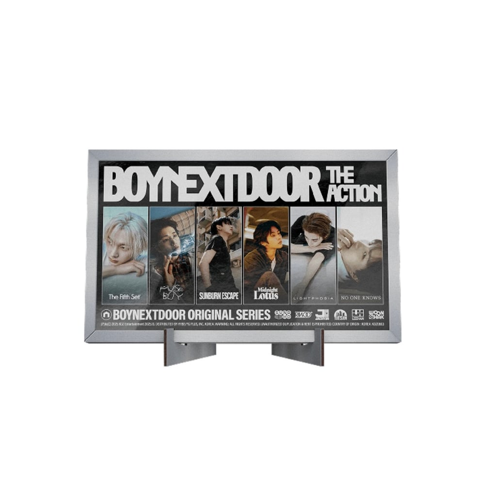 Image of [PRE-ORDER] BOYNEXTDOOR ‘The Action’ (Frame Ver.) + Weverse Shop POBs