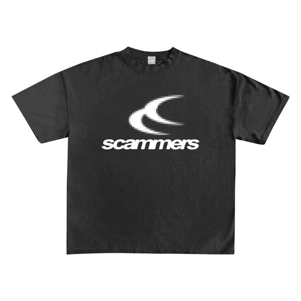 SCAMMERS TEE - BLACK / FOREST