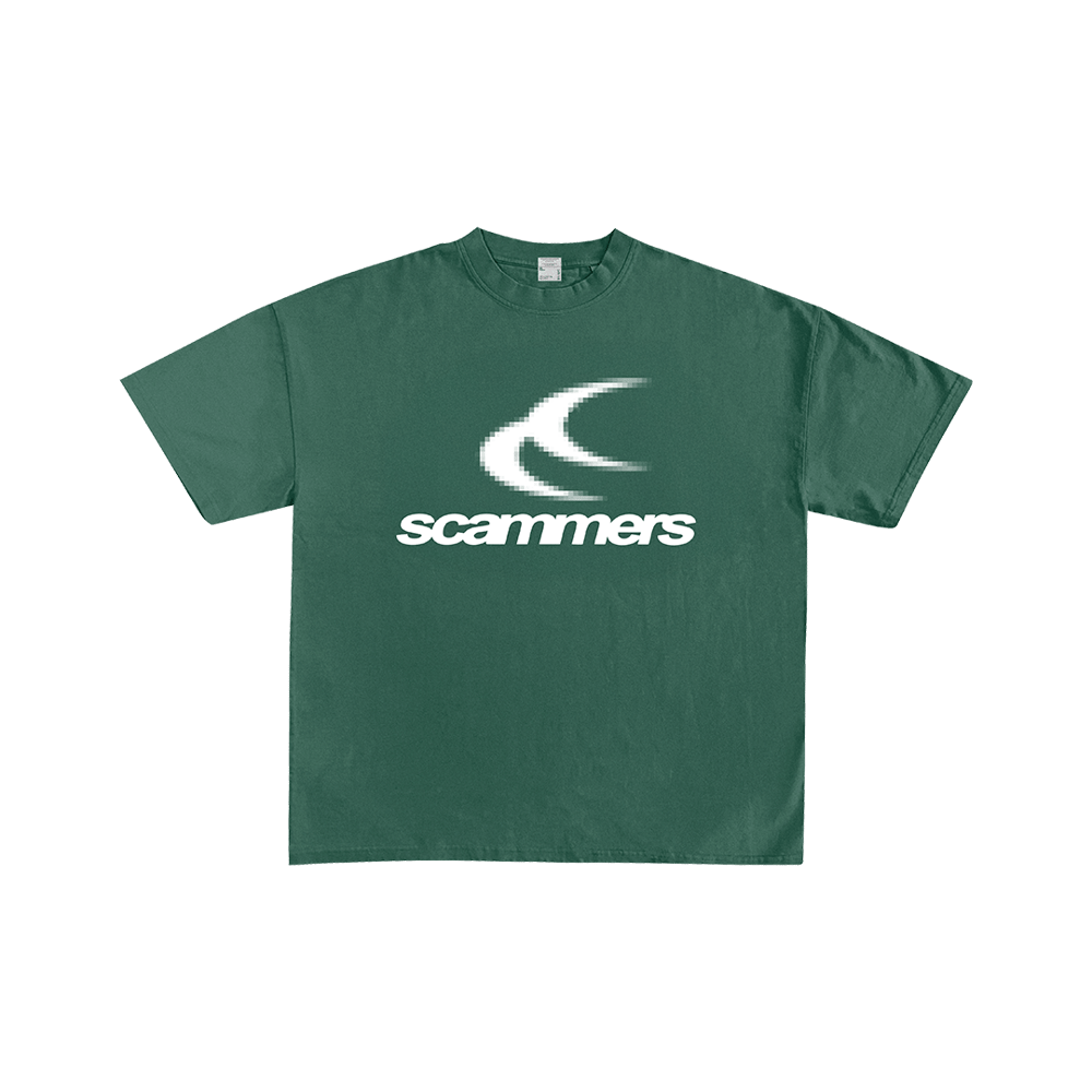 SCAMMERS TEE - BLACK / FOREST