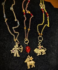 Image 2 of Simple Zodiac Necklaces