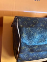 Image 18 of Louis Vuitton Speedy 30 Monogram - Leather Repair